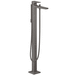 Hansgrohe H32532341 Brushed Black Chrome Freestanding Tub Filler