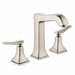 Hansgrohe H31331821 Brushed Nickel 8'' Widespread Bathroom Sink Faucet