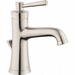 Hansgrohe H04773820 Brushed Nickel Single Hole Bathroom Sink Faucet