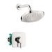 Hansgrohe H04911820 Brushed Nickel Single Handle Shower Faucet