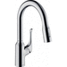Hansgrohe H71844001 Chrome Pull-Out Spray Kitchen Faucet
