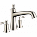 Hansgrohe H04776830 Polished Nickel Tub Faucet Trim Kit