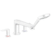 Hansgrohe H71744701 Matte White Tub Faucet Trim Kit