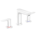 Hansgrohe H71733701 Matte White 8'' Widespread Bathroom Sink Faucet