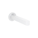 Hansgrohe H76410701 Matte White Tub Spout