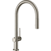 Hansgrohe H72800801 Steel Optic Pull-Out Spray Kitchen Faucet