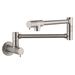 Hansgrohe H04057860 Steel Optik Pot Filler Kitchen Faucet