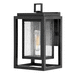 Hinkley H1000BKLL Black Outdoor Entrance Wall Light