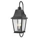 Hinkley H10015BK Black Outdoor Entrance Wall Light