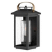 Hinkley H1160BKLL Black Outdoor Entrance Wall Light