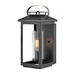 Hinkley H1164BKLV Black Outdoor Entrance Wall Light