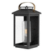 Hinkley H1165BKLL Black Outdoor Entrance Wall Light