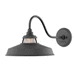 Hinkley H1195BK Black Outdoor Entrance Wall Light