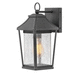 Hinkley H1210MB Museum Black Outdoor Entrance Wall Light