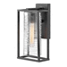 Hinkley H1250SK Satin Black Outdoor Entrance Wall Light