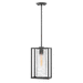 Hinkley H1252SK Satin Black Outdoor Hanging Lantern