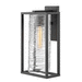 Hinkley H1254SK Satin Black Outdoor Entrance Wall Light