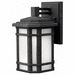 Hinkley H1270VK Vintage Black Outdoor Entrance Wall Light