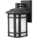 Hinkley H1270VKLED Vintage Black Outdoor Entrance Wall Light