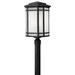 Hinkley H1271VKGU24 Vintage Black Post Light