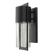 Hinkley H1320BK Black Outdoor Entrance Wall Light