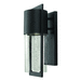 Hinkley H1320BKGU24 Black Outdoor Entrance Wall Light