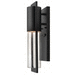 Hinkley H1326BK Black Outdoor Entrance Wall Light