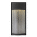 Hinkley H1344BK Black Outdoor Entrance Wall Light