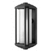 Hinkley H1395BKLED Black Outdoor Entrance Wall Light