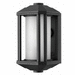 Hinkley H1396BKLED Black Outdoor Entrance Wall Light