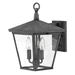 Hinkley H1429DZLL Aged Zinc Outdoor Entrance Wall Light