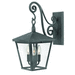 Hinkley H1434DZ Aged Zinc Outdoor Entrance Wall Light