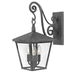 Hinkley H1434DZLL Aged Zinc Outdoor Entrance Wall Light