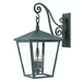 Hinkley H1438DZ Aged Zinc Outdoor Entrance Wall Light