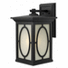 Hinkley H1495BK Black Outdoor Entrance Wall Light