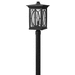 Hinkley H1499BKGU24 Black Post Light