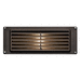 Hinkley H1594BZLED Bronze Louvered Step Light
