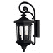 Hinkley H1604MB Museum Black Outdoor Entrance Wall Light