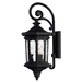 Hinkley H1604MBLL Museum Black Outdoor Entrance Wall Light