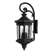 Hinkley H1605MBLL Museum Black Outdoor Entrance Wall Light