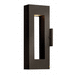 Hinkley H1640BZ Bronze Outdoor Entrance Wall Light