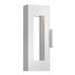 Hinkley H1640SW Satin White Outdoor Entrance Wall Light