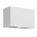 Hinkley H1645SW Satin White Outdoor Entrance Wall Light