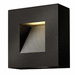 Hinkley H1647SKLED Satin Black Outdoor Entrance Wall Light