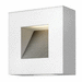 Hinkley H1647SWLED Satin White Outdoor Entrance Wall Light