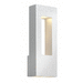 Hinkley H1648SW Satin White Outdoor Entrance Wall Light