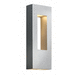 Hinkley H1648TTL720 Titanium Outdoor Entrance Wall Light