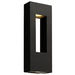 Hinkley H1649SK Satin Black Outdoor Entrance Wall Light