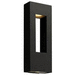 Hinkley H1649SKLED Satin Black Outdoor Entrance Wall Light