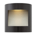 Hinkley H1659SK Satin Black Outdoor Entrance Wall Light